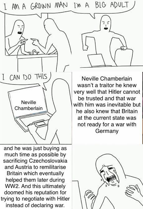 Another way to look at Neville Chamberlain